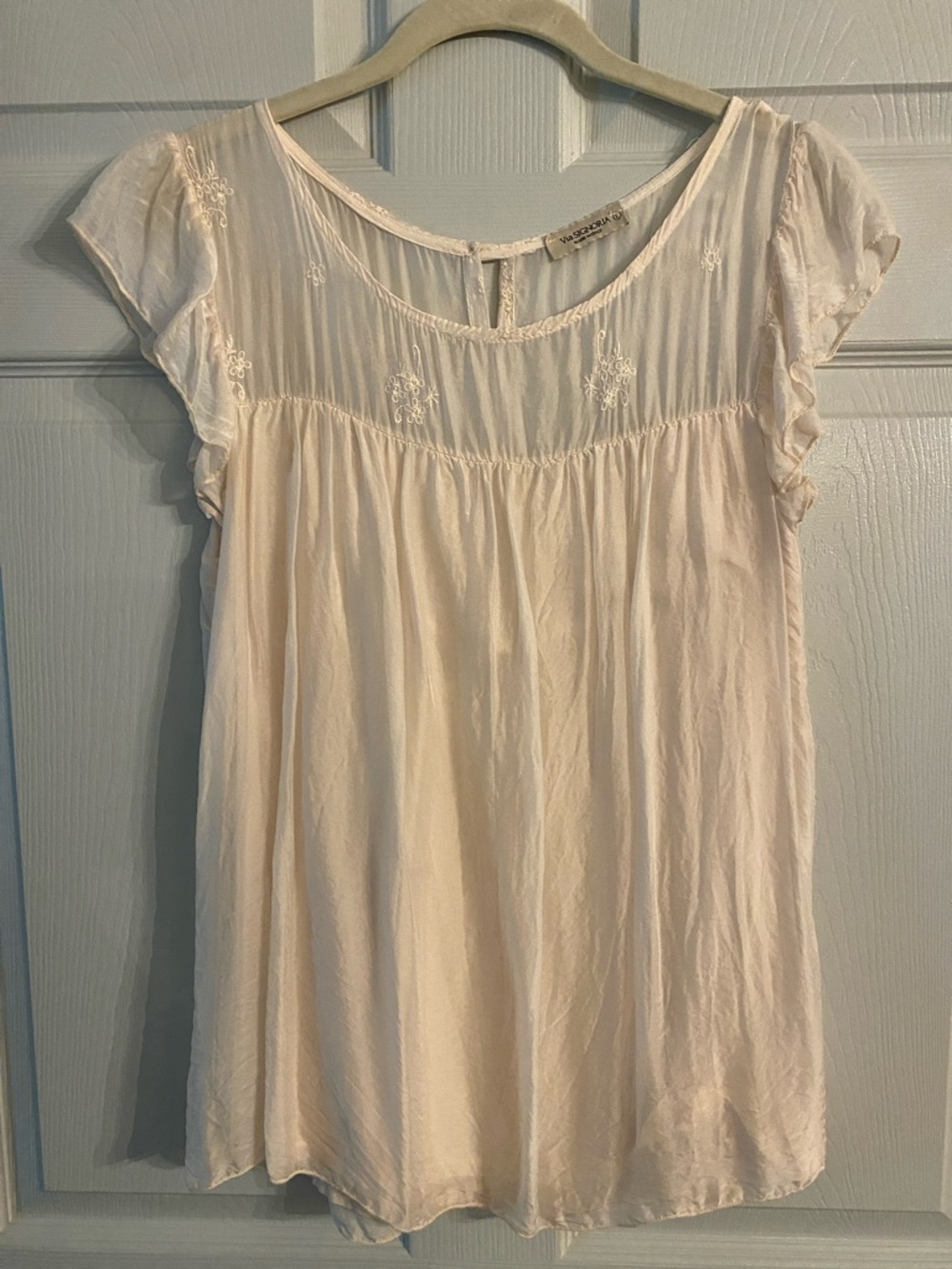 Via Signoria Blush Top size Large